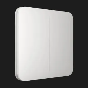 Вимикач двоклавішний Ajax LightSwitch (White) в Сваляві