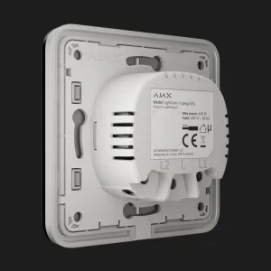 Вимикач двоклавішний Ajax LightSwitch (Black) в Сваляві