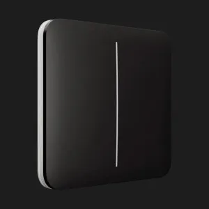 Вимикач двоклавішний Ajax LightSwitch (Black) в Сваляві