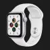 Apple Watch Series SE 44mm Silver with White Sport Band (MYDQ2)