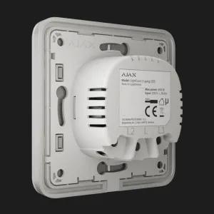 Вимикач одноклавішний Ajax LightSwitch (White) в Сваляві