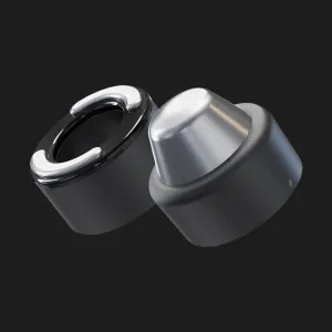 Насадки для массажера TheraFace Hot and Cold Rings (Black) в Александрии