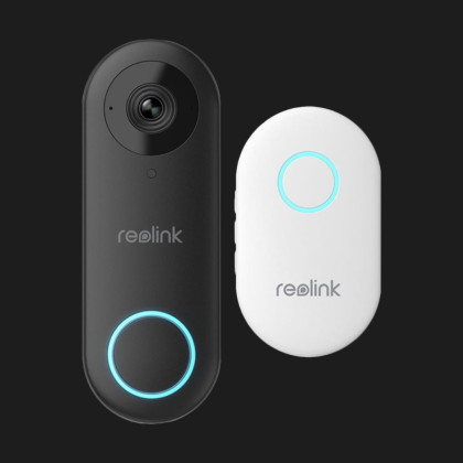 Відеодзвінок Reolink Video Doorbell WiFi (Black) в Кривому Розі