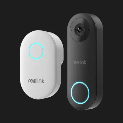 Видеозвонок Reolink Video Doorbell WiFi (Black) в Новом Роздоле