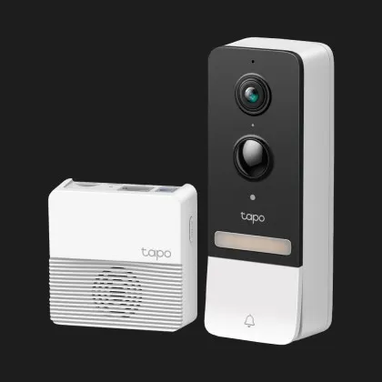 Розумний відеодзвоник з акумулятором TP-LINK Tapo D230S1 (White) у Запоріжжі