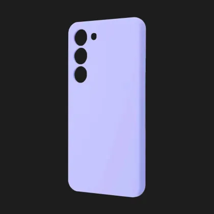 Чохол WAVE Full Silicone Cover для Samsung Galaxy S23+ (Light Purple)