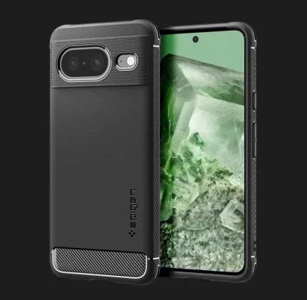 Чехол Spigen Rugged Armor для Google Pixel 8 (Matte Black)