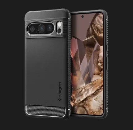 Чохол Spigen Rugged Armor для Google Pixel 8 Pro (Matte Black)