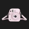 Чохол Retro Leather Case для Fujifilm Instax Mini 12 (Blossom Pink)