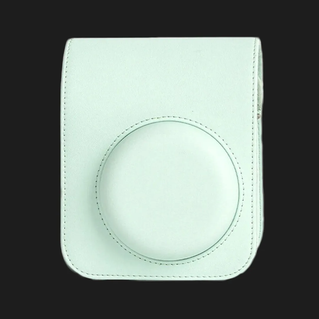 Чехол Retro Leather Case для Fujifilm Instax Mini 12 (Mint Green)
