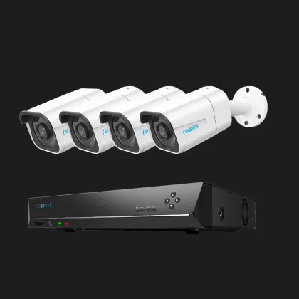 Комплект видеонаблюдения Reolink RLK8-800B4-A-V2 (White) Запорожья