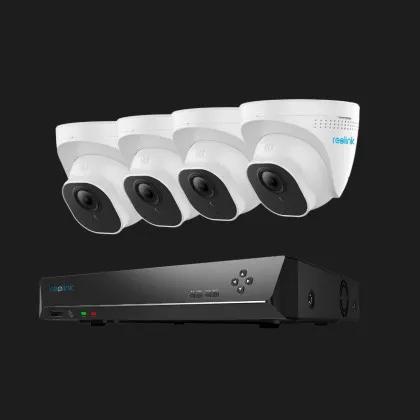 Комплект видеонаблюдения Reolink LK8-800D4-A-V2 (White) в Хусті
