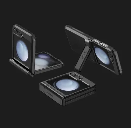 Чохол Spigen Tough Armor для Samsung Galaxy Flip 5 (Black)