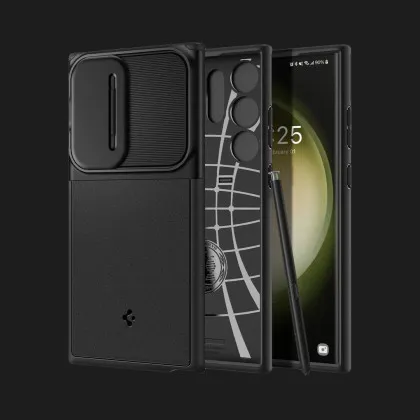 Чохол Spigen Optik Armor для Samsung Galaxy S23 Ultra (Black)