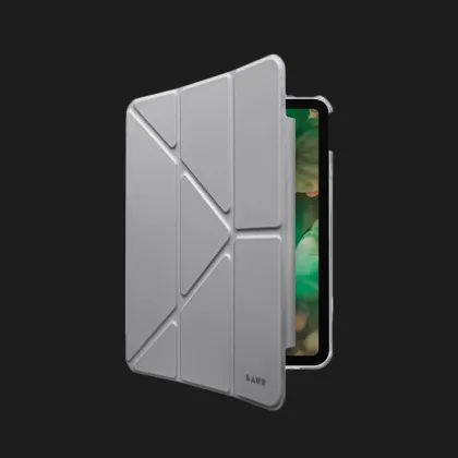 Чохол LAUT HUEX FOLIO with Pencil Holder для iPad 10.9 (2022)/iPad 11 (2025) (Gray) в Ковелі