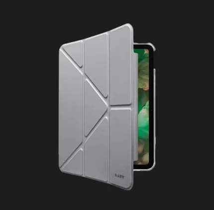 Чохол LAUT HUEX FOLIO with Pencil Holder для iPad 10.9 (2022)/iPad 11 (2025) (Gray)