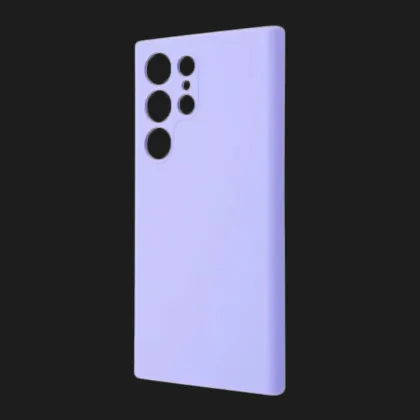 Чохол WAVE Full Silicone Cover для Samsung Galaxy S23 Ultra (Light Purple)