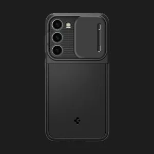 Чехол Spigen Optik Armor для Samsung Galaxy S23 (Black) в Луцке