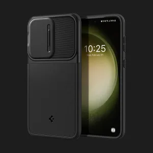 Чехол Spigen Optik Armor для Samsung Galaxy S23 (Black) в Луцке