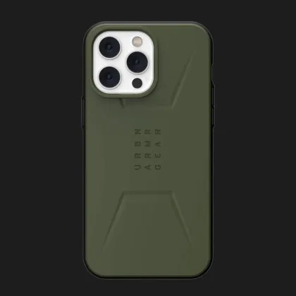 Чехол UAG Civilian Series для iPhone 14 Pro Max (Olive) в Кропивницком