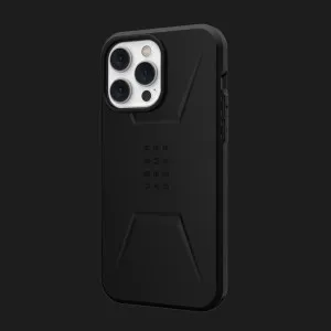 Чехол UAG Civilian Series для iPhone 14 Pro Max (Black) в Хмельницком