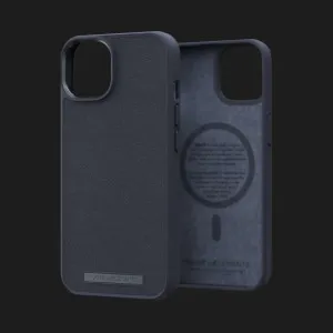 Чохол Elements Njord Genuine Leather MagSafe для iPhone 14 Pro/13 Pro (Black) в Хмельницькому