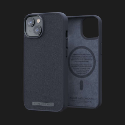Чохол Elements Njord Genuine Leather MagSafe для iPhone 14 Pro Max /13 Pro Max (Black) в Києві
