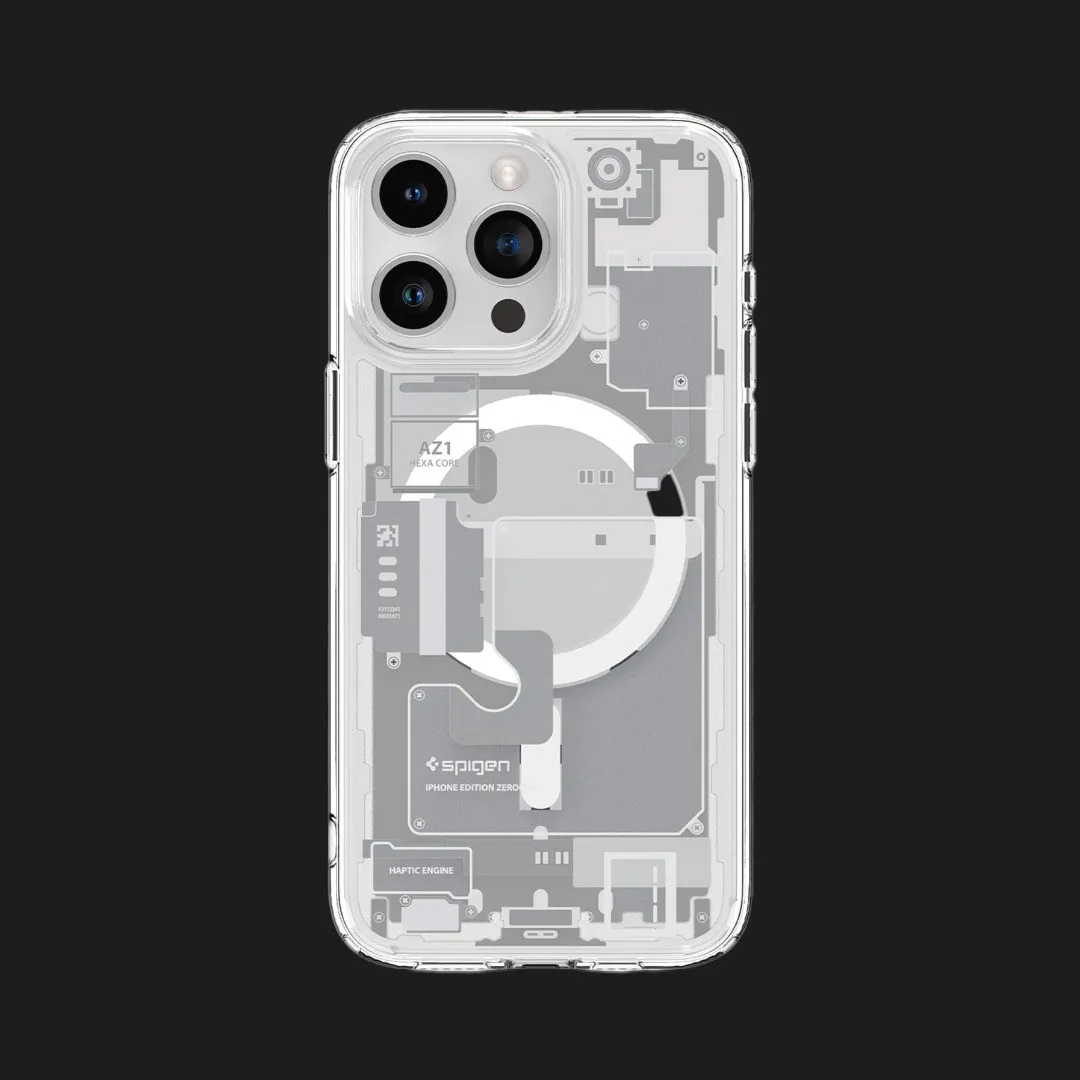 Чехол Spigen Ultra Hybrid MagSafe для iPhone 15 Pro Max (Zero One White)
