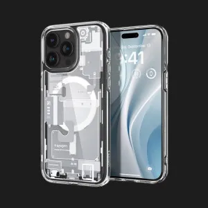 Чехол Spigen Ultra Hybrid MagSafe для iPhone 15 Pro Max (Zero One White) в Хмельницком