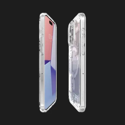 Чохол Spigen Ultra Hybrid MagSafe для iPhone 15 Pro Max (Zero One White)