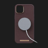 Чохол Elements Njord Genuine Leather MagSafe для iPhone 14 Pro Max /13 Pro Max (Dark Brown)