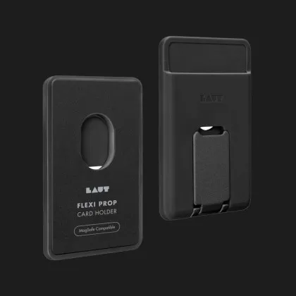 Чохол-гаманець LAUT Flexi Prop Wallet with MagSafe (Black) в Новому Роздолі