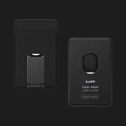 Чехол-кошелек LAUT Flexi Prop Wallet with MagSafe (Black) в Сваляве