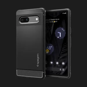 Чехол Spigen Rugged Armor для Google Pixel 7a (Black) в Луцке