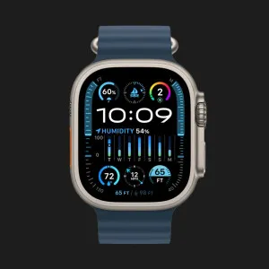 Ремінець Apple Ocean Band для Apple Watch 49/45/44/42 mm Ocean Band (Blue) в Сваляві