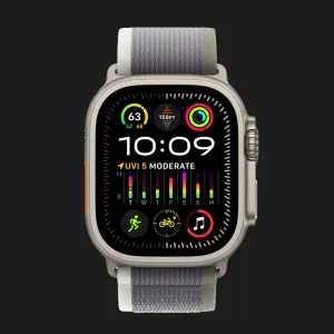 Ремінець Apple Trail Loop Band для Apple Watch 49/46/45/44 mm M/L (Green/Gray) в Сваляві