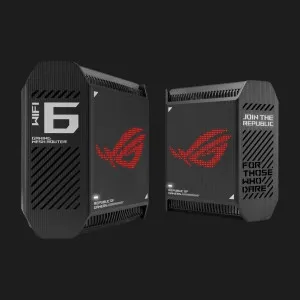Wi-Fi Mesh система Asus ROG Rapture GT6 AX10000, 2 мод (Black) в Сваляве