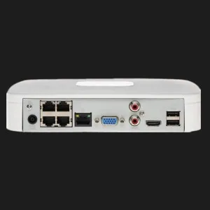 Відеореєстратор Dahua DHI-NVR2104-P-I2 (4 канали) (White) в Сваляві