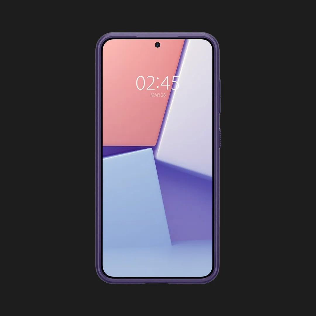 Чехол Spigen Liquid Air для Samsung Galaxy S24 (Deep Purple)