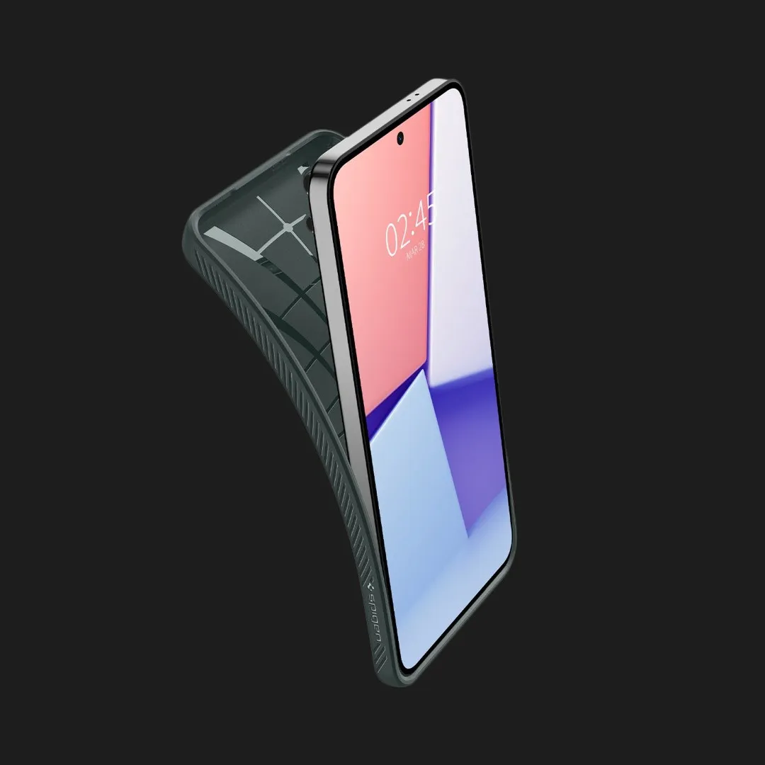 Чехол Spigen Liquid Air для Samsung Galaxy S24 (Abyss Green)