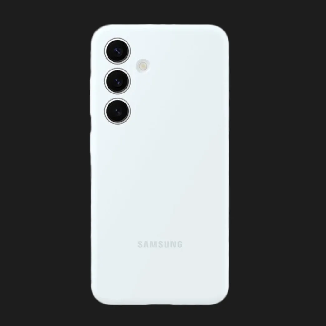 Чохол Samsung Silicone Case для Samsung Galaxy S24 (White)