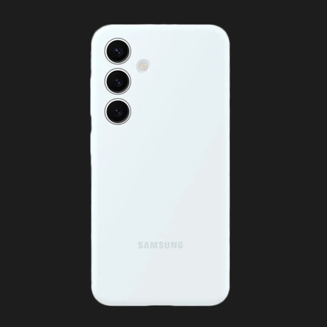 Чохол Samsung Silicone Case для Samsung Galaxy S24 (White)