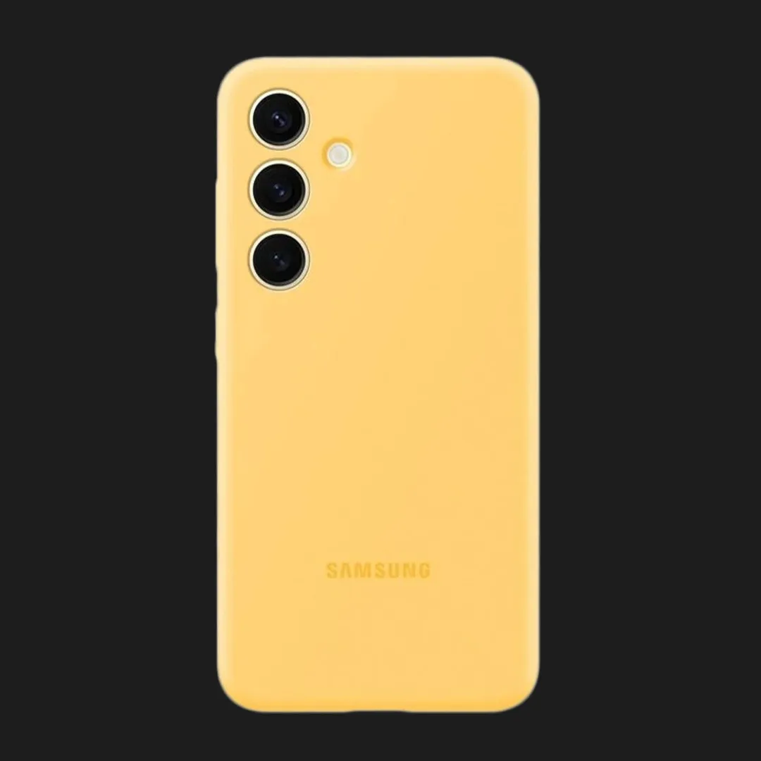 Чохол Samsung Silicone Case для Samsung Galaxy S24 (Yellow)