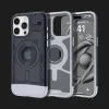 Чохол Spigen Classic C1 with MagSafe для Iphone 15 Pro (Graphite)
