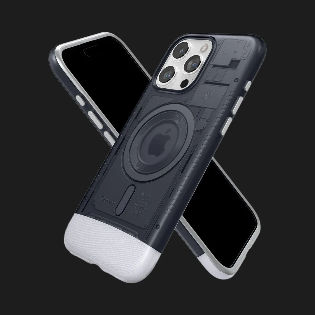 Чохол Spigen Classic C1 with MagSafe для Iphone 15 Pro (Graphite)
