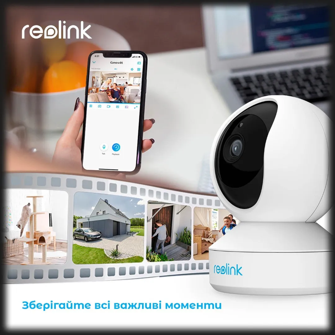 Купить IP камера Reolink E1 — цены ⚡, отзывы ⚡, характеристики — ЯБКО