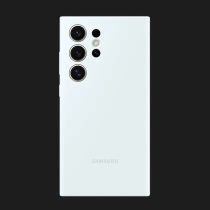Чохол Samsung Silicone Case для Samsung Galaxy S24 Ultra (White)