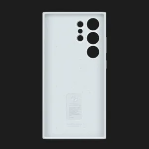Чохол Samsung Silicone Case для Samsung Galaxy S24 Ultra (White) у Луцьк