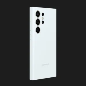 Чохол Samsung Silicone Case для Samsung Galaxy S24 Ultra (White) у Луцьк