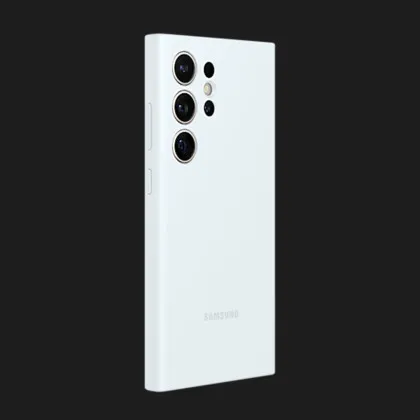 Чохол Samsung Silicone Case для Samsung Galaxy S24 Ultra (White)